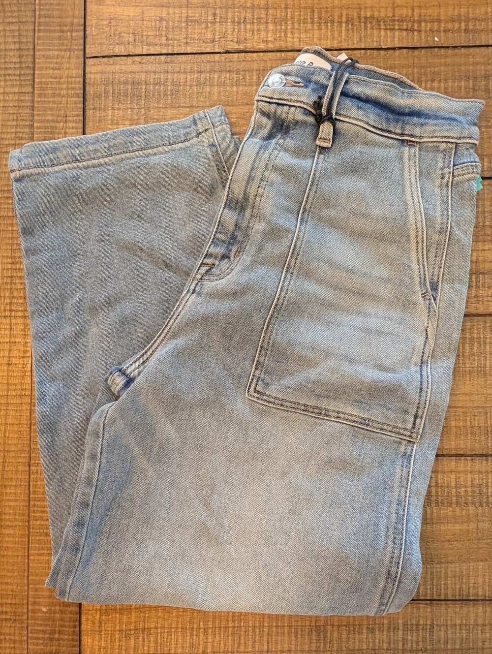 Studio Blue Echo Super High Rise Barrel Jean - 8